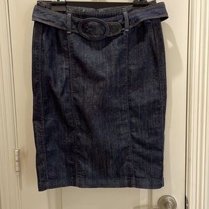 Banana Republic Denim Midi Skirt